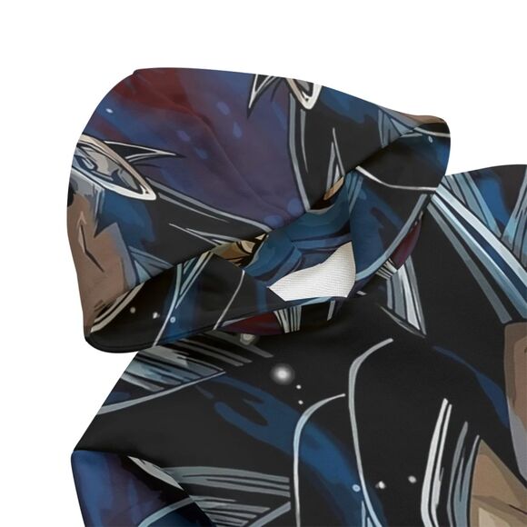 Dragon Ball Z Shirt SSJ Goku x SSJ Vegeta Fusion Men's XL Hoodie - Picture 4 of 4